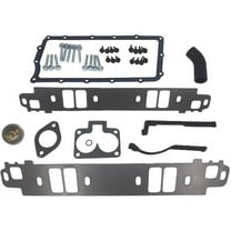 Intake Manifold Gasket Set - Upper and Lower - Compatible with 1994 - 2003 Dodge Ram 1500 5.2L 5.9L V8 1995 1996 1997 1998 1999 2000 2001 2002