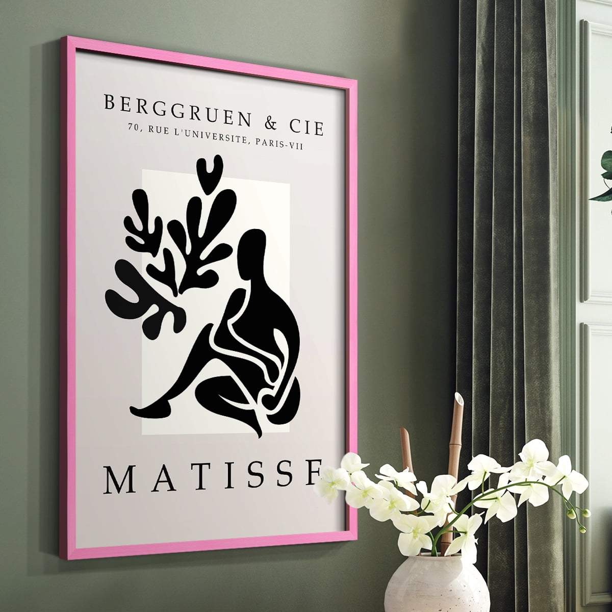 Matisse LIII Framed Print - Solid Wood