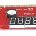 thumbnail image 4 of Computadora PC Analizador de diagnóstico de 4 dígitos Tarjeta Probador de placa base LED Prueba de analizador de PC de diagnóstico de 4 dígitos Inevent DZ6817-00, 4 of 7