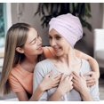 thumbnail image 4 of Miaocao African Women Turban Caps Beanie Twist Headscarf Pre Tied Double Braid Headwrap Hat, 4 of 9