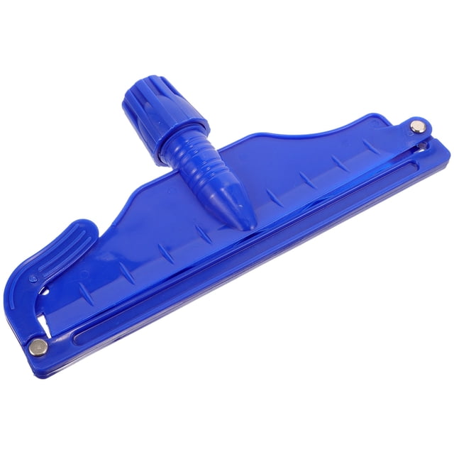 unbranded Clip Sujeta Cabezal De Trapeador Para Pisos Madera Y Baldosas En Color Azul