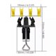 thumbnail image 2 of Airbrush Holder Accessories Universal Air Brush Clamp Holder Stand Holds up to 6 Airbrush 360 rotation Spray Gun Parts Holder, 2 of 5