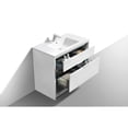 thumbnail image 4 of Kubebath NUDO 36″ Modern bathroom Vanity in Gloss White Finish, 4 of 7