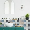 thumbnail image 2 of 24pcs Peel and Stick Kitchen Backsplash Tile Stickers,Moroccan Style Self Adhesive Pvc Waterproof Tile Sticker for Living Room Kitchen Wall Sticker, 2 of 8
