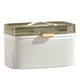 thumbnail image 2 of Caja De Medicina Familiar, Caja De Almacenamiento De Medicina De Doble Capa De Plástico, Organizador, Botiquín Doméstico Con Cerradura De Seguridad, Caja De Almacenamiento De, 2 of 8