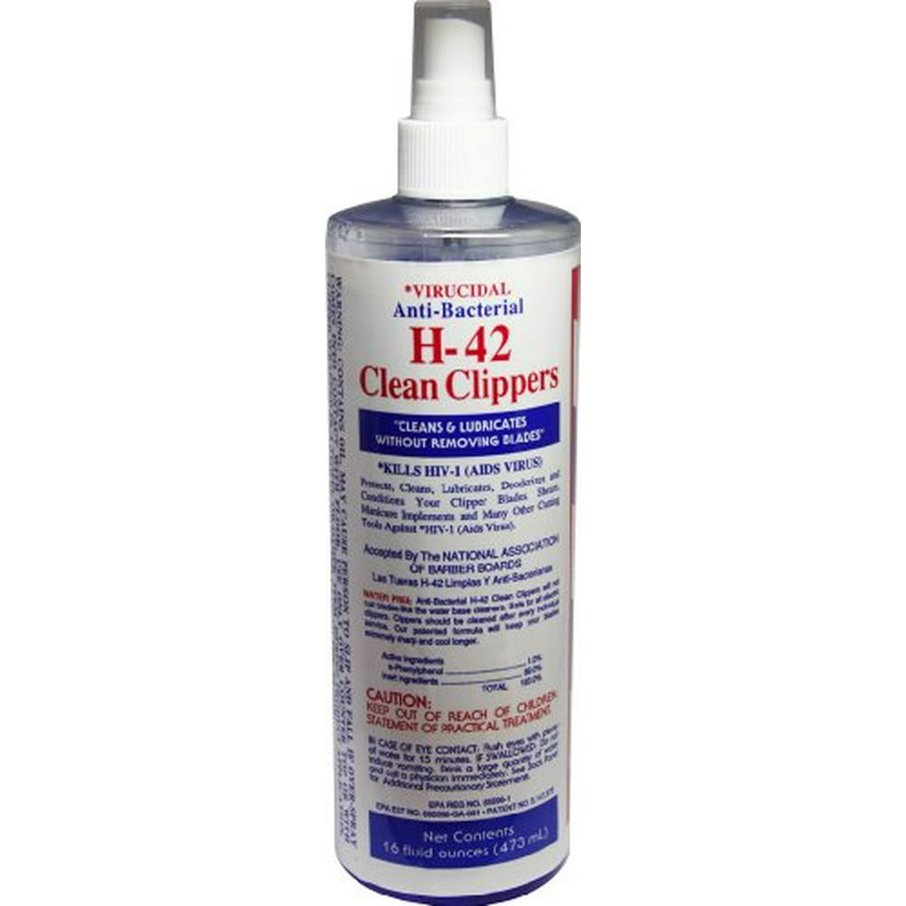 H42 Clipper Disinfectant Spray, Pump 16 oz.