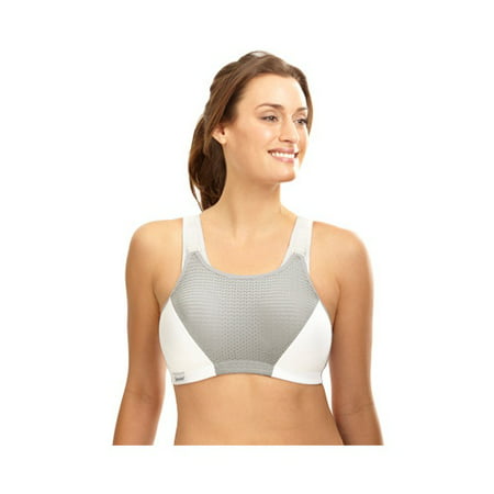 Womens Plus Size Double Layer Custom Control High Impact Sports Bra, Style