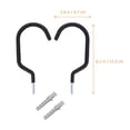 thumbnail image 2 of WASHWEPE 6pcs Bike Hangers for Wall Iron Hanging for Home Use, 2 of 6