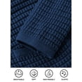thumbnail image 3 of Women Knit Cardigan Sweaters Fall Fashion Long Sleeve Button Down Trendy Casual Jacket Winter Clothes Dark Blue S, 3 of 7