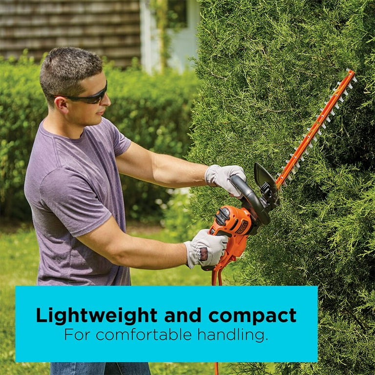 BLACK+DECKER Hedge Trimmer, 22-Inch, BEHT350FF - Walmart.com BLACK+DECKER Hedge Trimmer, 22-Inch, BEHT350FF - Walmart.com