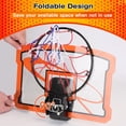 thumbnail image 4 of Indoor Mini Basketball Hoop Set with 4 Balls for Kids Adults Moclever Door Basketball Hoop with Electric Scorer Christmas Birthday Gifts for Kids Boys Teens, 4 of 11