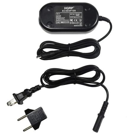 

HQRP AC Power Adapter for Samsung SC-DC173U / SCDC173U Camcorder - (incl. USA Plug & Euro Adapter)