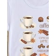 thumbnail image 3 of Coffee Chocolate Ice Cream Print T-Shirt, T-Shirt for Coffee Lovers, T-Shirt for Coffee Workers, 3 of 7