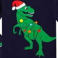 thumbnail image 3 of TBWNWG Toddler Boys Girls Pajamas Christmas Dinosaur Pattern Kids Pants 2 Piece Pj's Long Sleeve Sleepwear Xmas Clothes Set Outfits,Size 2-3 Years, 3 of 4