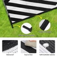 thumbnail image 7 of Waterproof Reversible Outdoor Rug, Plastic Straw Patio Camping Mat, 4'x6', 7 of 7