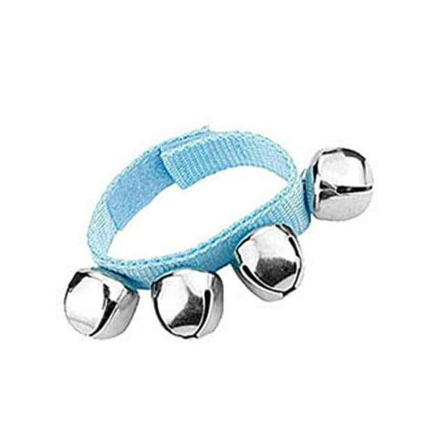Fiudx Cascabeles de Pulsera, Juguete Musical de Nailon Ajustable, Colores Festivos Rojo y Verde, Instrumento de Percusión Fácil de Tocar, Divertido para Fiestas Navideñas, Apto para Todas Las Edades,