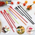 thumbnail image 2 of Sunjoy Tech 4pcs Mini Silicone Spatula Set, 3 Size Makeup Spatula Small Rubber Spatula for Thin Jar Skinny Openings Bottles, Tiny Scraper for Kitchen and Cosmetic Scraping Mixing Sampling Tools, 2 of 2