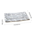 thumbnail image 3 of Thick Warm Pet Sleeping Mat for Dogs and Cats, All Season Polyester Bed Pad, White or Blue, Supportive Cushion for Crates, Sofas, Carriers and Home Comfort, 3 of 6