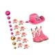 thumbnail image 2 of Adornos para tarta de vaquero, feliz cumpleaños, baby shower, decoraciones pequeñas para fiestas de mujeres rosa, 2 of 9