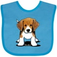 thumbnail image 3 of Inktastic Beagle Boys or Girls Baby Bib, 3 of 4