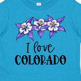 thumbnail image 4 of Inktastic I Love Colorado Columbine Flowers Boys or Girls Toddler T-Shirt, 4 of 5
