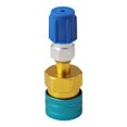 thumbnail image 1 of R1234YF a R134A adaptador de acoplador rápido de lado bajo acoplador de aire acondicionado para coche, con apagado automático, fácil y cómodo de usar. Macarena Acoplador rápido R1234YF, 1 of 7