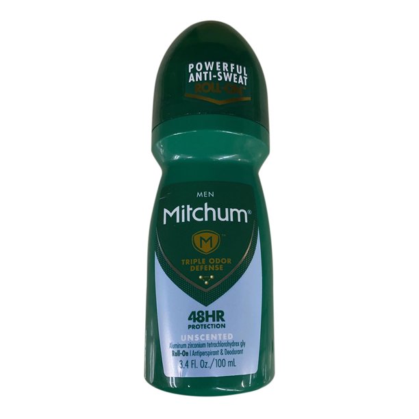 Mitchum Advanced Invisible RollOn Deodorant For Men Unscented 3.4 oz