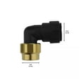 thumbnail image 2 of SharkBite ProLock 1/2 in. Push-To-Connect x FIP Plastic/Brass 90-Degree Elbow Fitting, 2 of 4