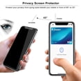 thumbnail image 2 of For iPhone 11 Pro Max Privacy Glass Screen Protector, 2 of 5