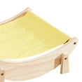 thumbnail image 5 of Cat Hammock Cat Rocking Chair Durable Wooden Universal Removable Sleeping Beds Portable Cat Bed Swing Chair for Pet Supplies Kitty 10kg Cats Yellow, 5 of 8