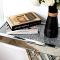 thumbnail image 3 of SHYFOY Mirrored Glass Console Table Glam  Silver Entryway Table with Diamond for Living Room, 3 of 11