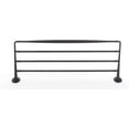thumbnail image 3 of Alno A6726-24-PB/NL Charlie's 24" Wide 4 Rod Solid Brass Bathroom Towel Rack Shelf - Brass, 3 of 8