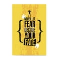 thumbnail image 1 of EzPosterPrints - Gym Inspiration Motivation Quotes - Poster Printing - Inspirational Motivational Wall Art Print for Home Office Decor - Fate - 32X48 inches, 1 of 6