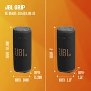 JBL Grip - Compact Bluetooth speaker with bold JBL Pro Sound and ambient light - Black