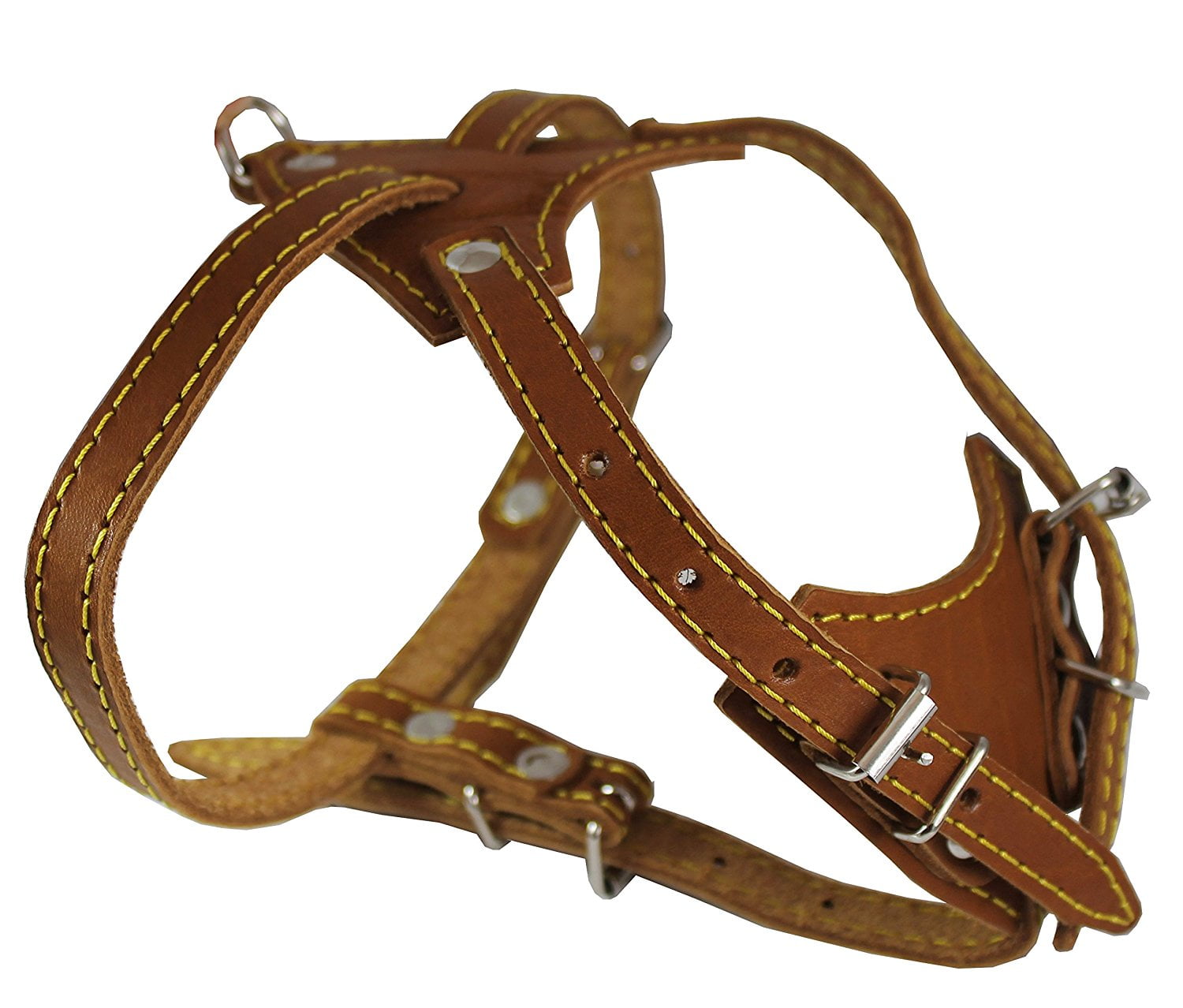 Genuine Leather Dog Harness, 16.5'20' Chest size, 1/2' Wide, Boston