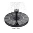 thumbnail image 3 of Uinagy Solar Fountain Small Garden Mini Floating Fountain Solar Water Fountain Suspended Solar Water Sprinkler, 3 of 9