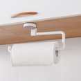 thumbnail image 4 of Multi-function Bathroom Towel Paper Roll Rack Vacuum Suction Cup Kitchen Bathroom Holder, 4 of 6