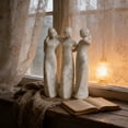thumbnail image 5 of Hand-Painted Sisters Resin Figurine - Friendship Statue for Women, Perfect Sister Birthday Gifts & Friendship Day Presents, Decor for Desk Bedside Living Room (Three Sisters), 5 of 7