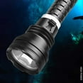 thumbnail image 3 of Toystoory Linterna de buceo resistente al agua, duradera, antideslizante, recordatorio inteligente, linterna subacuática, resistente, luz fuerte, Deportes acuáticos Tipo 5 Toystoory OD029398-05, 3 of 6