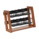 thumbnail image 1 of Organizer Vertical de Madera y Hierro con Seis Compartimentos Estante para Especias Caja para Azúcar y Organizador de Bolsitas Adecuado para, 1 of 9