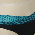 thumbnail image 5 of EHRWE Women High Waisted Bikini Sexy Push Up Two Piece Swimsuits Vintage Swimsuit Two Piece Retro Ruched High Waist Print Bikini Set Mint Green, Sizes S-2XL, 5 of 7