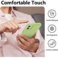 thumbnail image 6 of Compatible with Samsung A05 Case Silicone Liquid Dark Green, Soft Smooth Touch Phone for Samsung Galaxy A05 Case Silicone Shockproof Thin Cover (Green), 6 of 14
