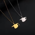 thumbnail image 4 of University Graduation Bachelor Cap Necklaces Women Men Stainless Steel Jewelry, 4 of 7