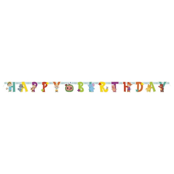 Cocomelon Birthday Banner, 6ft