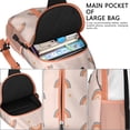 thumbnail image 4 of Rainbow Cartoon Sling Backpack for Women Men Hiking Sling Backpack Backpack Purse for Vacation Party Daily Use Shoulder Bag Gym Sports Travel Hiking Daypack, 4 of 6