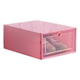 thumbnail image 4 of Contenant de Rangement Transparent Empilable Antipoussière à Rabat pour Chaussures Décoration Intérieure, 4 of 8