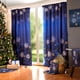 thumbnail image 1 of Set De 2 Cortinas Béla Navideñas Estampadas 2.30alto X 2.70m Copos Béla Home Navideño, 1 of 3