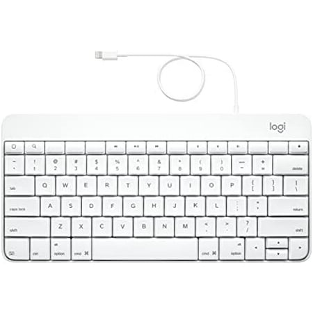 Logitech Wired Keyboard for iPad with Lightning Connector – White | Walmart  Canada