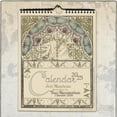 Lkzmdpt 2025 Art Nouveau Calendar Highly Artistic High End Calendar