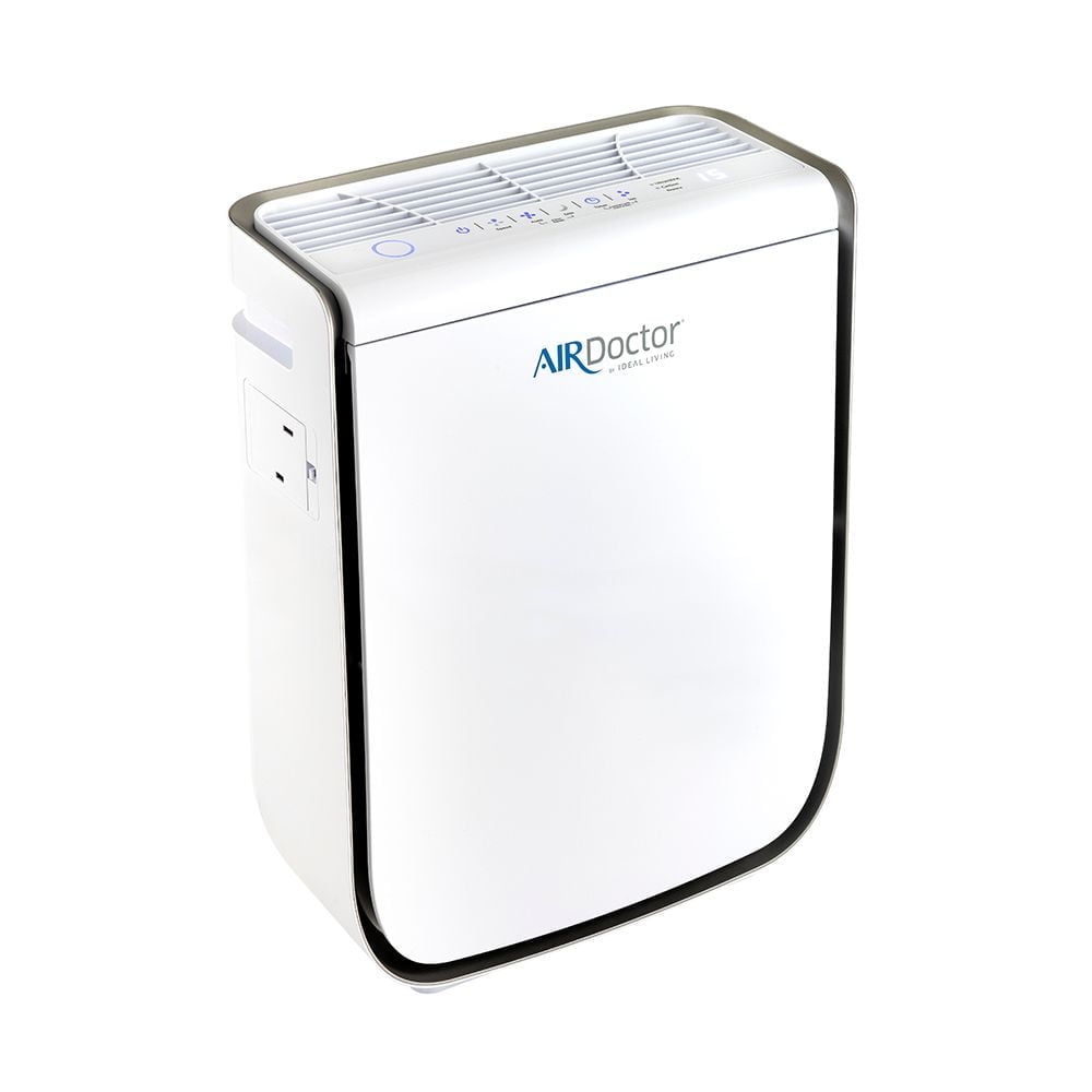 Airdoctor AD2000 Air Purifier for Small Rooms, Covers 305 Square Feet, 13.85x6.6x18.72 in., White, 1-Pack